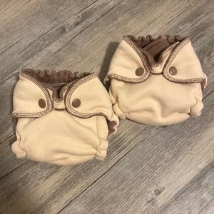 Two NEW EcoPosh Cloth Diapers